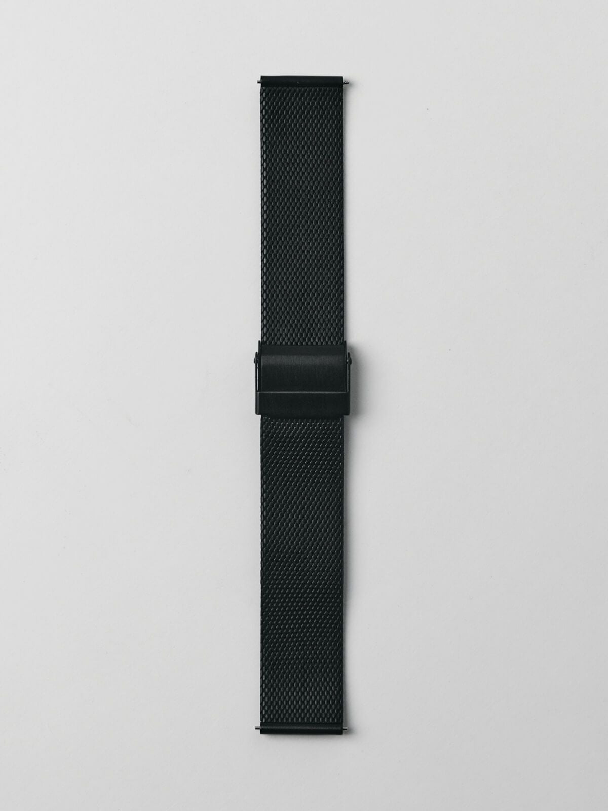 SK01 / SS BLACK MIRROR FINISH / BLACK DIAL / BLACK MESH | sazare